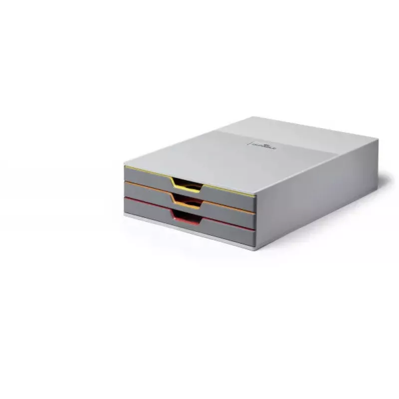 Dėžučių spintelė plastikinė Durable Varicolor 3