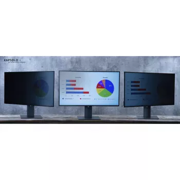 Privatumo filtras Kapsolo 2-Way Plug In 55,88 cm (22 colių) 16:10 monitoriui – 3H kietumas, 68% šviesos pralaidumas, 30° žiūrėjimo ribojimas