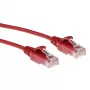 ACT Red 5 m LSZH U/UTP CAT6 plonas duomenų centro jungiamasis kabelis su apsauginiais RJ45 kištukais