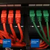 ACT Blue 2 m LSZH U/UTP CAT6 plonas duomenų centro pataisos laidas, be užkabinimo, su RJ45 jungtimis