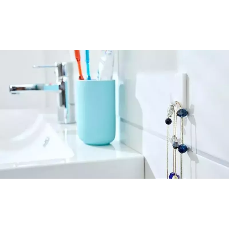 Rankšluosčių kabliukas TESA 57072-00000 vidaus patalpoms, baltas, 3 vnt.