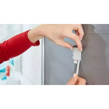 Kabinė rankšluosčių TESA 59785-00000 Vidaus nerūdijantis plienas Baltas