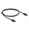 Maitinamas USB laidas DeLOCK 85950 24 V į 2 x 4 kontaktų mini DIN 1 m