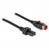 Kabelis PoweredUSB DeLOCK 85951 24 V į 2 x 4 kontaktų Mini DIN vyr. 2 m