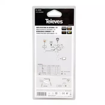 TV signalo stiprintuvas Televes 553304