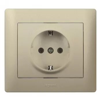 Legrand Galea 771462 elektros lizdas, titaninis