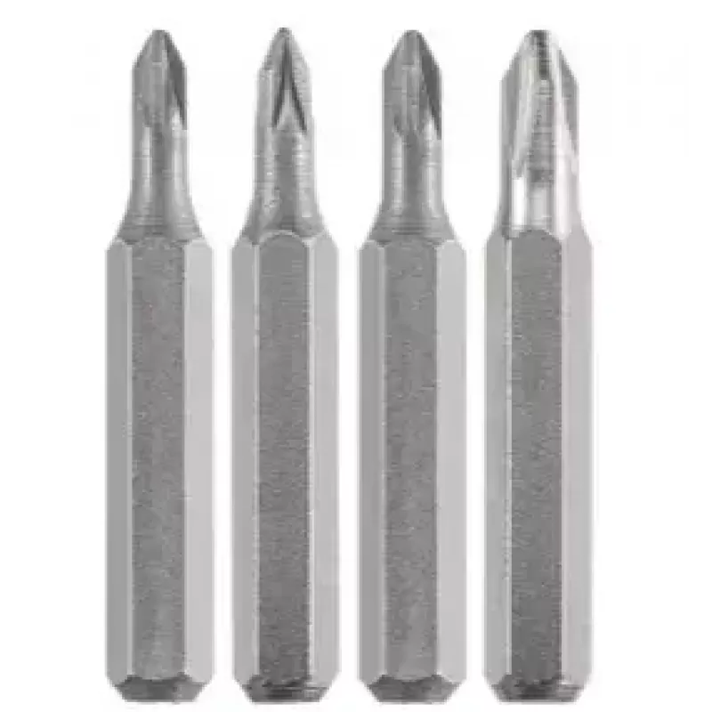 KWB 128140 sukimo antgalių rinkinys – 4 vnt., Pozidriv PZ0 ir PZ1, 28 mm