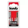 KWB 128140 sukimo antgalių rinkinys – 4 vnt., Pozidriv PZ0 ir PZ1, 28 mm