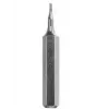 Suktuvų antgalių rinkinys KWB 128440 – 5 vnt., šešiakampiai (imperiniai) antgaliai, metriniai dydžiai 0,7; 0,9; 1,3; 1,5; 2 mm, 28 mm ilgio