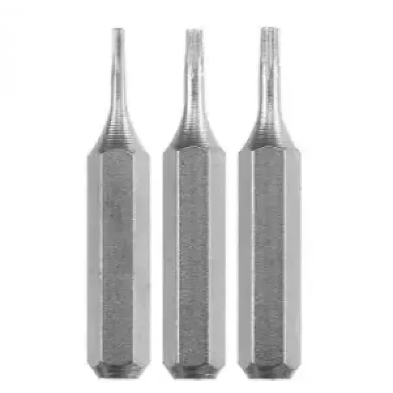 Atsuktuvų antgalių rinkinys KWB 128840 — 3 vnt., Torx (žvaigždės) antgaliai, 28 mm ilgio