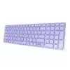 Belaidis klaviatūros rinkinys Rapoo E9700M QWERTZ vokiškas alyvinis RF Bluetooth