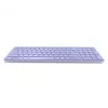 Belaidis klaviatūros rinkinys Rapoo E9700M QWERTZ vokiškas alyvinis RF Bluetooth