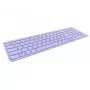 Belaidis klaviatūros rinkinys Rapoo E9700M QWERTZ vokiškas alyvinis RF Bluetooth