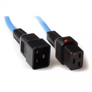ACT maitinimo laidas C19 IEC Lock - C20 mėlynas 1 m, PC1357