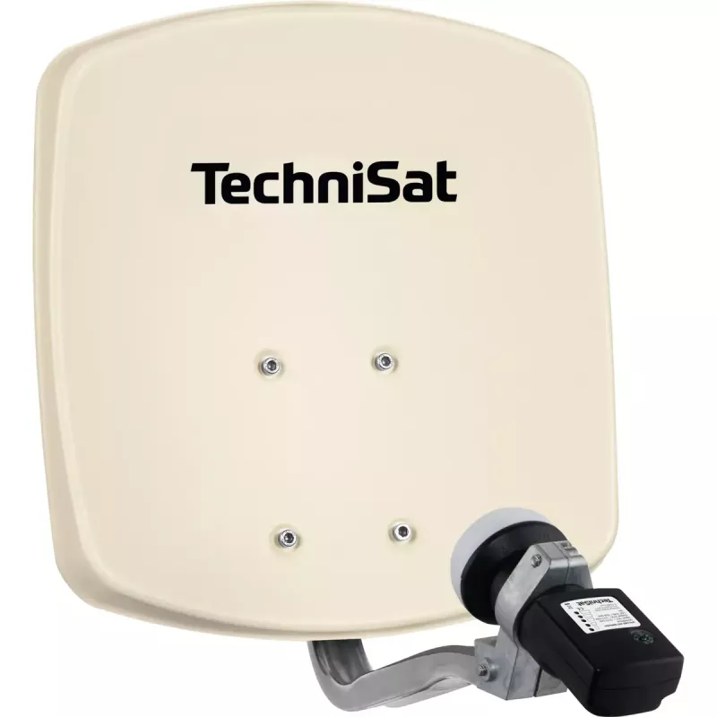 Palydovinė antena TECHNIVOLT DIGIDISH 33, smėlio spalvos, aliuminis, stiprinimas 30 dBi, 11.7–12.75 GHz / 10.7–11.7 GHz