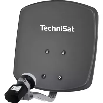 Palydovinė antena TECHNIVOLT DIGIDISH 33 — Aliumininė, 33 cm, stiprinimas 30 dBi, pilka