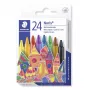Vaškiniai pieštukai Staedtler 220 08 C24 24 spalvų rinkinys