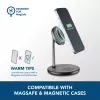 Cellularline Mag Duo Wireless Charger 2-in-1 belaidis įkroviklis Apple įrenginiams