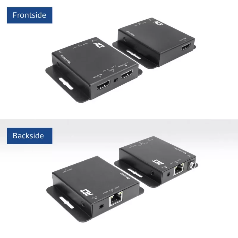 ACT AC7801 HDMI 1.4 signalo perdavimo rinkinys per CAT6 UTP su IR palaikymu, 40 m