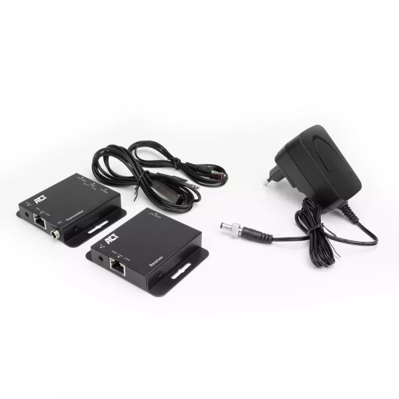 ACT AC7801 HDMI 1.4 signalo perdavimo rinkinys per CAT6 UTP su IR palaikymu, 40 m