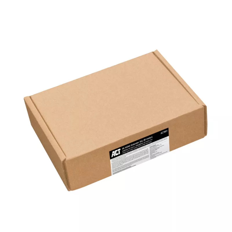 ACT AC7801 HDMI 1.4 signalo perdavimo rinkinys per CAT6 UTP su IR palaikymu, 40 m