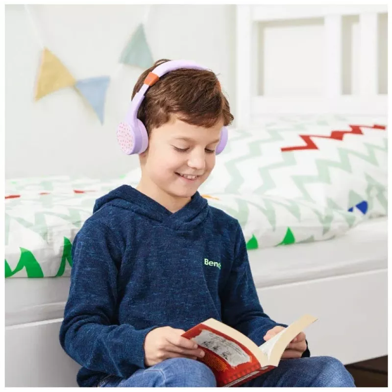Hama Teens Guard II belaidės ausinės su Bluetooth vaikams ir paaugliams, oranžinė, violetinė