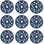 Šlifavimo diskas Bosch 2608902407 Ø125 mm — 1 vnt. abrazyvinis diskas rotaciniams / orbitaliniams šlifuokliams