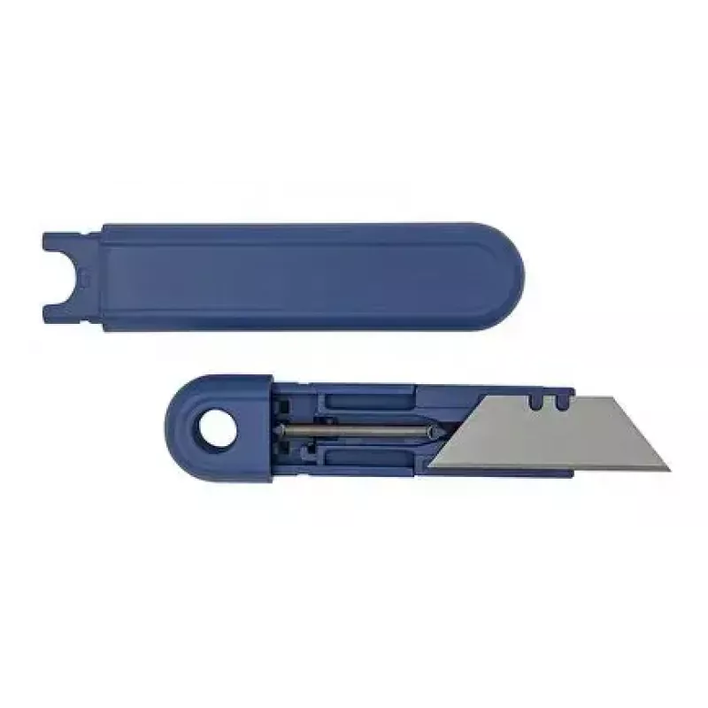 Kanceliarinis peilis Wedo 76 9811 mėlynas, snap-off ašmenys, plotis 44 mm, ilgis 135 mm, storis 4 mm