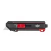 Pjovimo peilis WEDO 78 822 juodas raudonas su segmentiniu peiliuku 50mm 175mm