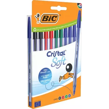 Tušinukas BIC 516359 įvairių spalvų 10 vnt.