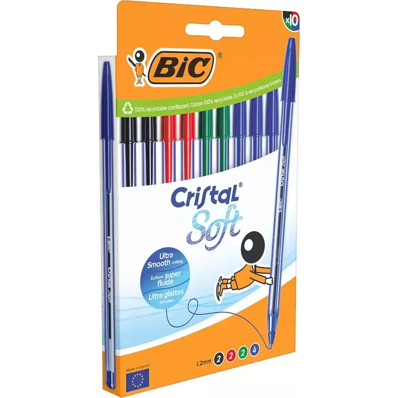 Tušinukas BIC 516359 įvairių spalvų 10 vnt.