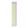 Pieštukų rinkinys TEKA BIC Evolution HB, šešiakampiai mediniai pieštukai, 12 vnt., įvairių spalvų