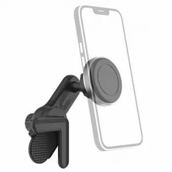 Hama 00201988 aktyvus laikiklis mobiliesiems telefonams / išmaniesiems telefonams, juodas, sidabrinis