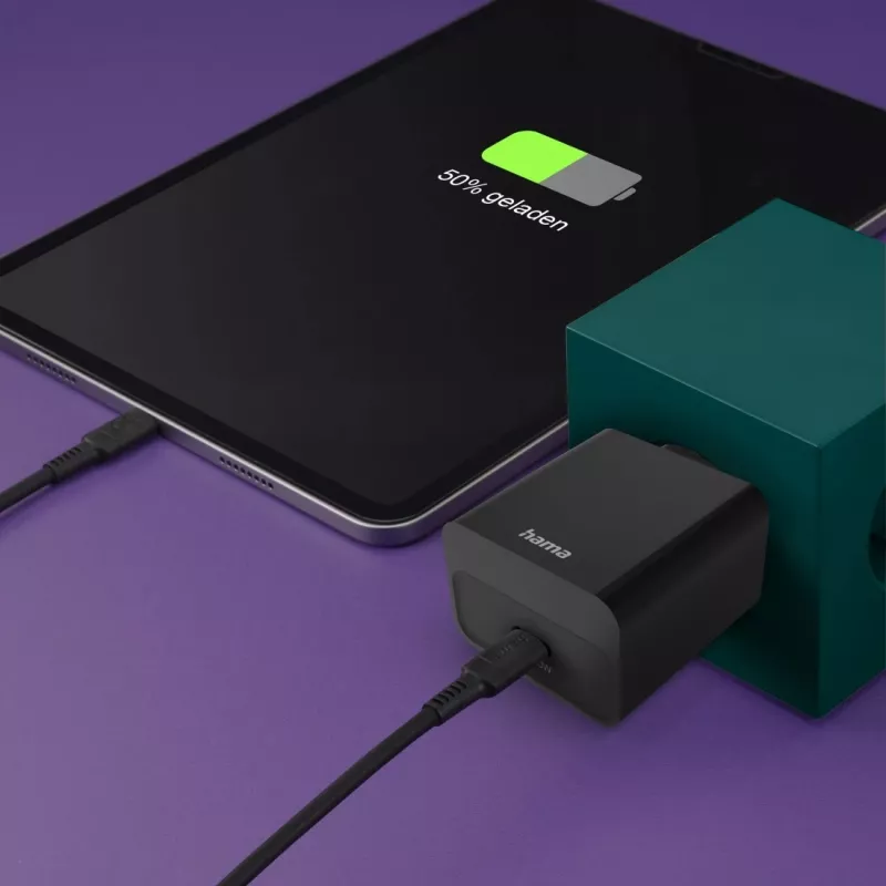 Hama 00201959 greitasis USB-C įkroviklis 20 W, juodas