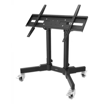 Manhattan Low Height Trolley Mount televizijos ir monitorių stovas, 37-65 col., VESA 200x200-600x400 mm, 40 kg, 45° pakreipimas