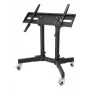 Manhattan Low Height Trolley Mount televizijos ir monitorių stovas, 37-65 col., VESA 200x200-600x400 mm, 40 kg, 45° pakreipimas