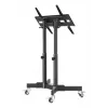 Manhattan Low Height Trolley Mount televizijos ir monitorių stovas, 37-65 col., VESA 200x200-600x400 mm, 40 kg, 45° pakreipimas