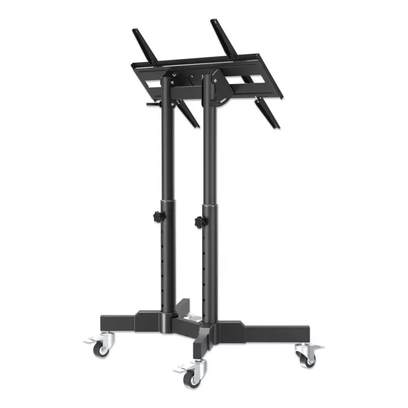 Manhattan Low Height Trolley Mount televizijos ir monitorių stovas, 37-65 col., VESA 200x200-600x400 mm, 40 kg, 45° pakreipimas