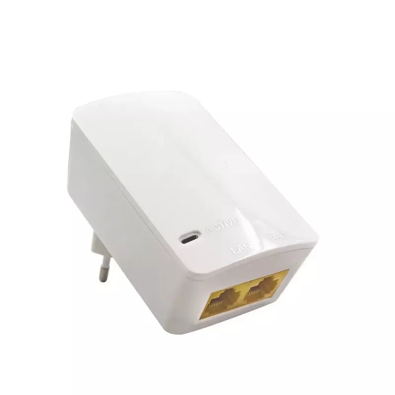 PoE injektorius MicroConnect MC-POEINJ-EU – vieno prievado maitinimas per Ethernet