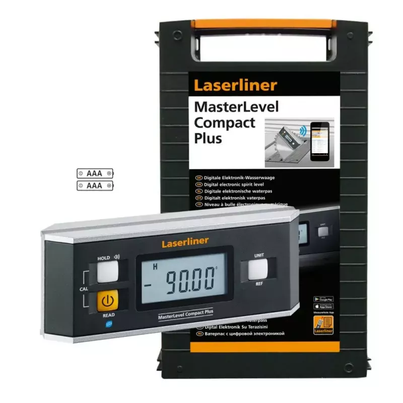 Lazerinis gulsčiukas Laserliner MasterLevel Compact Plus