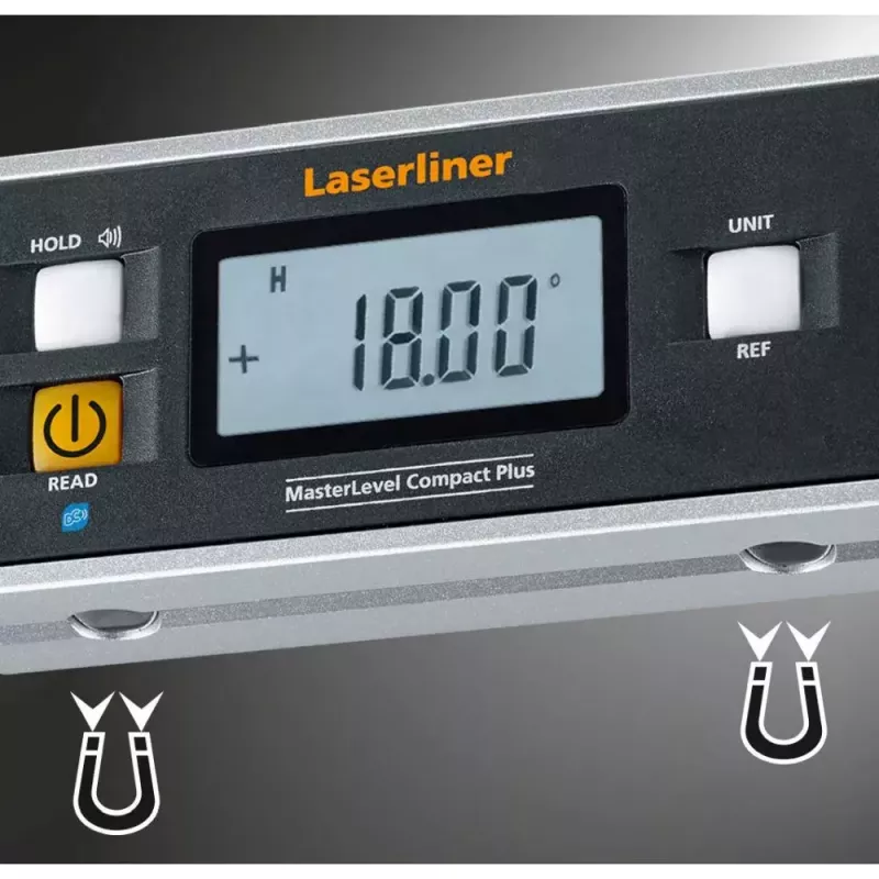 Lazerinis gulsčiukas Laserliner MasterLevel Compact Plus