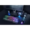 Žaidimų klaviatūra Trust GXT 856 Torac USB QWERTZ vokiška juoda RGB LED