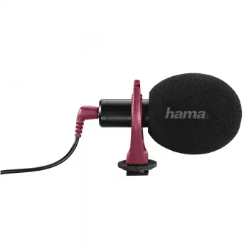 Mobiliojo telefono mikrofonas Hama RMN Uni Black, -32 dB jautrumas, 20–20000 Hz