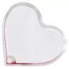 Hama Heart raudonas permatomas vienos nuotraukos rėmelis