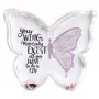 Hama Butterfly Single nuotraukų rėmelis rožinis, permatomas