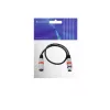 Garsinis kabelis Omnitronic 30220401 0,5 m XLR 3 kontaktų juodas