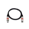 Garso kabelis Omnitronic 30220406 1 m XLR 3-pin juodas