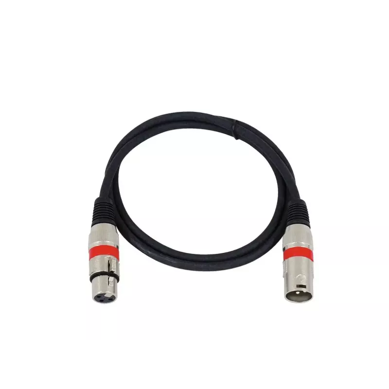 Garso kabelis Omnitronic 30220406 1 m XLR 3-pin juodas
