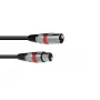 Garso kabelis Omnitronic 30220406 1 m XLR 3-pin juodas