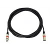 Audio kabelis XLR 3-pin Omnitronic 3022052R 7,5 m Juoda